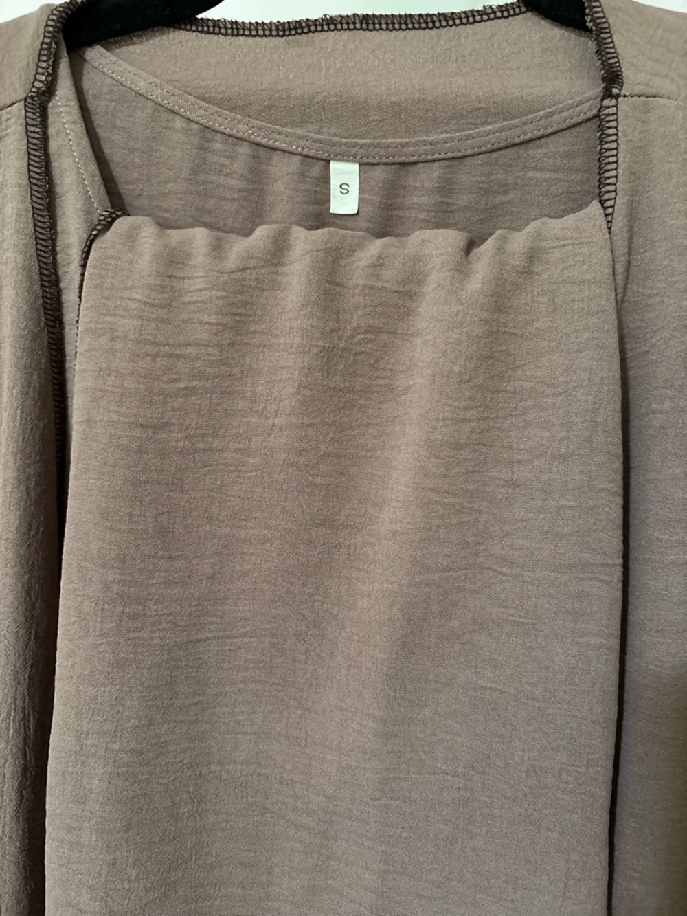 3 piece dress, abaya and scarf Lightweight - Dusty Mauve - Picture 9 of 9